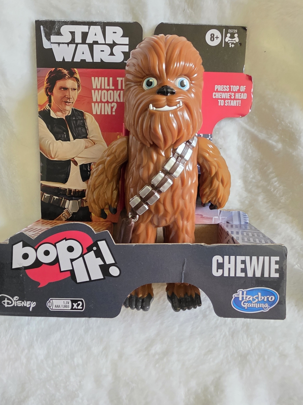 Star Wars Bop It! Chewie Interactive Toy - Brown
